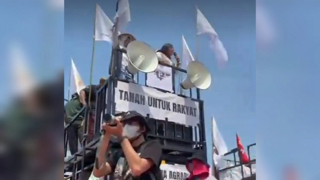 Demo Hari Tani 2025. [X]